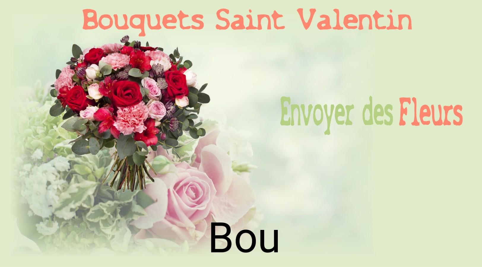Roses de Saint-Valentin livrées à Bou